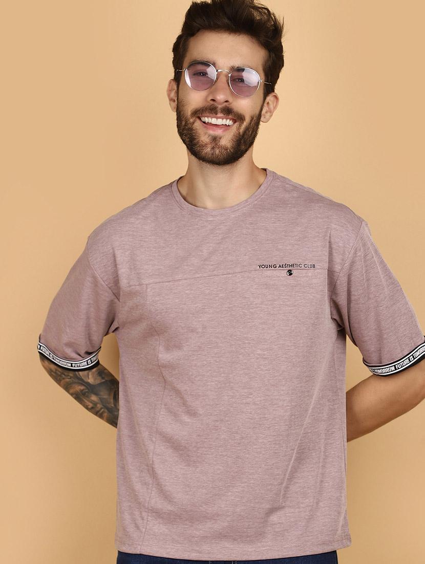 pink cotton plain t-shirt - 21130978 - Standard Image - 3