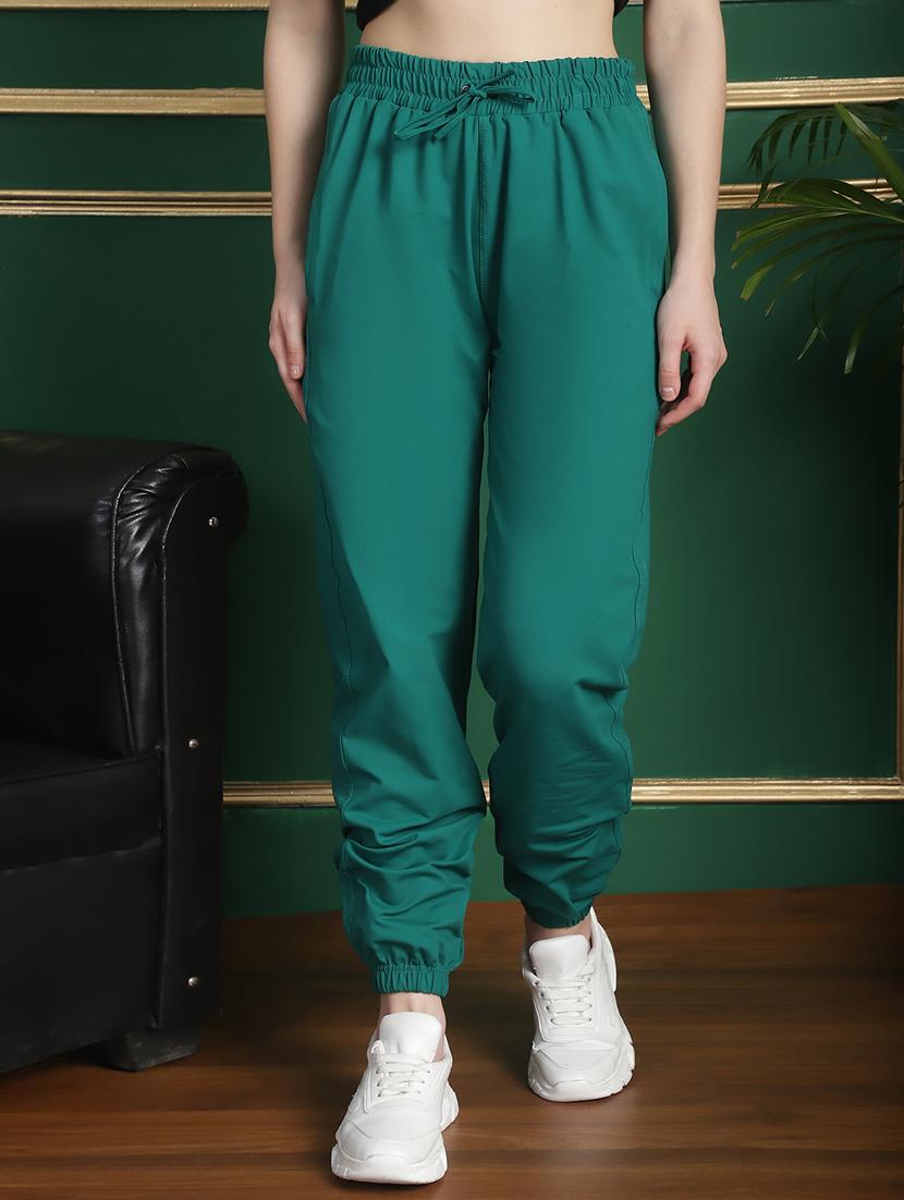 women solid mid rise relaxed fit jogger - 21131155 -  Zoom Image - 0