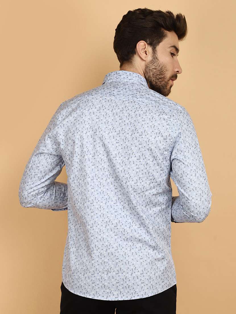 purist blue cotton casual shirt - 21131292 -  Standard Image - 3
