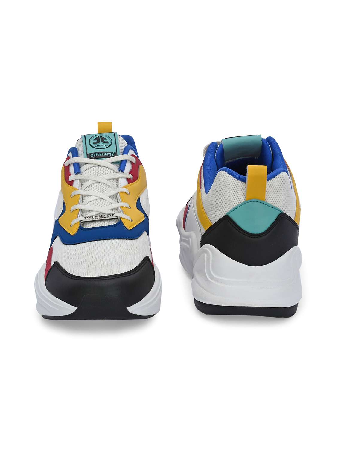 men multi color lace up sneaker - 21131950 -  Standard Image - 3