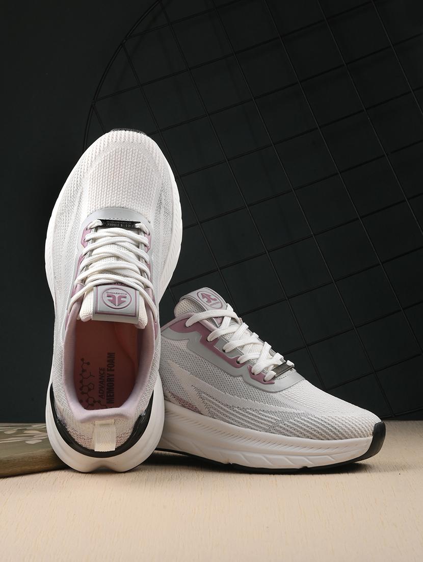 grey flyknit laceup sports shoes - 21131970 - Standard Image - 5