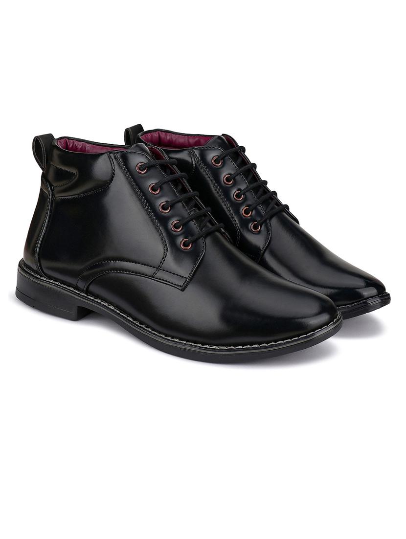 black lace-up shoes - 21132215 -  Zoom Image - 0