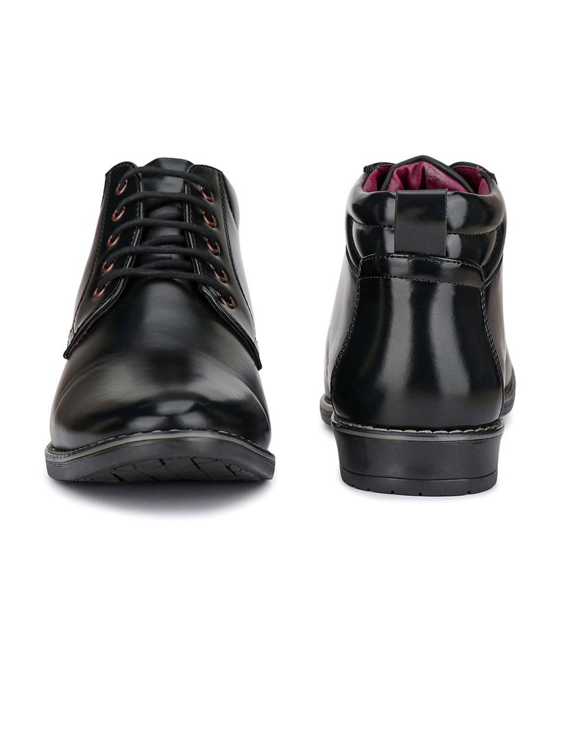 black lace-up shoes - 21132215 - Standard Image - 3