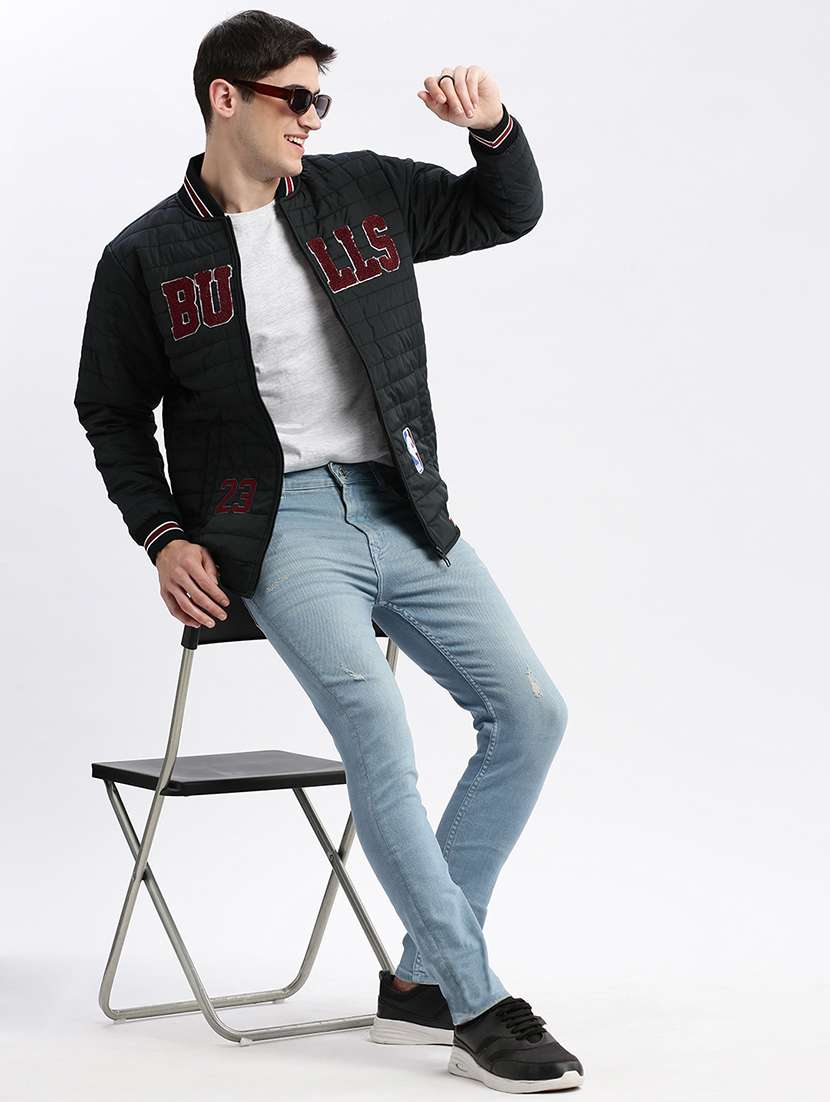 black nylon quilted & puffer jacket - 21132354 -  Standard Image - 5