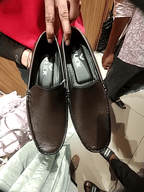 tan pu (polyurethane) shoes - 21132597 -  Zoom Image - 0