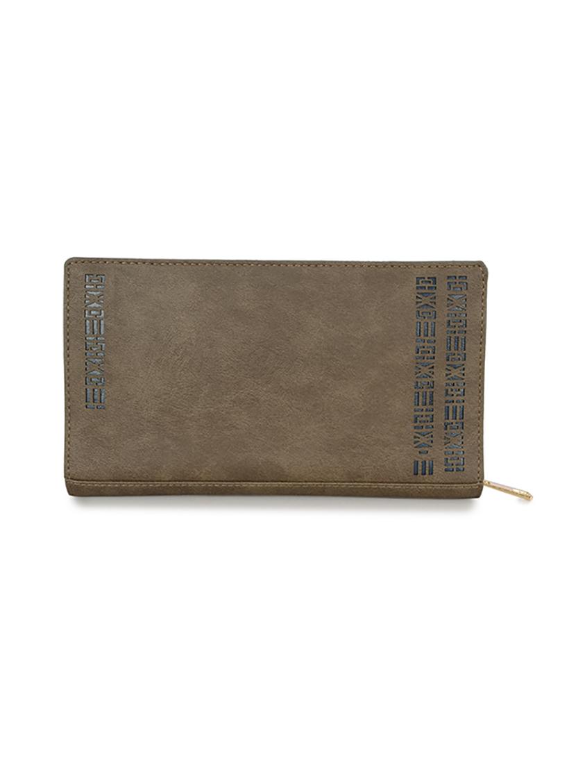 olive green pvc wallet - 21132872 - Zoom Image - 0