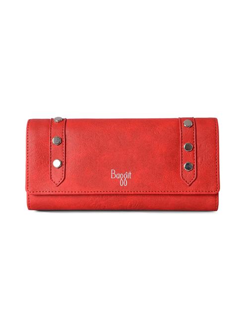 red pvc wallet - 21132904 - Standard Image - 0