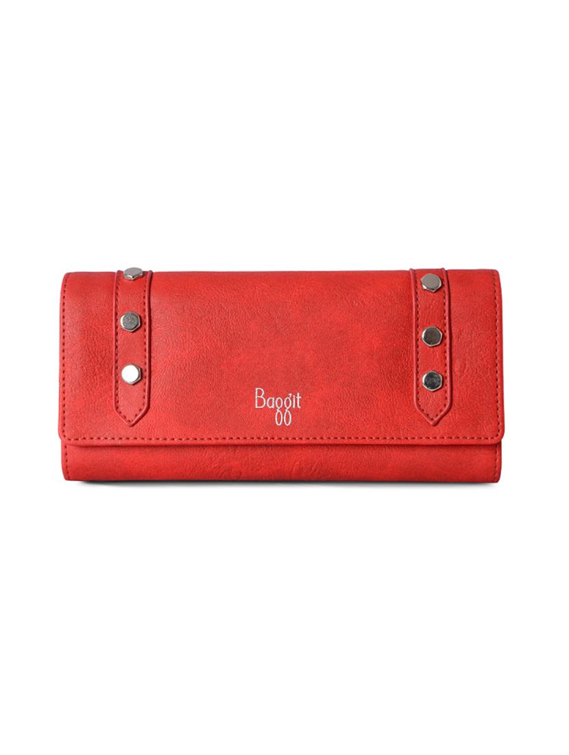 red pvc wallet - 21132904 - Zoom Image - 0