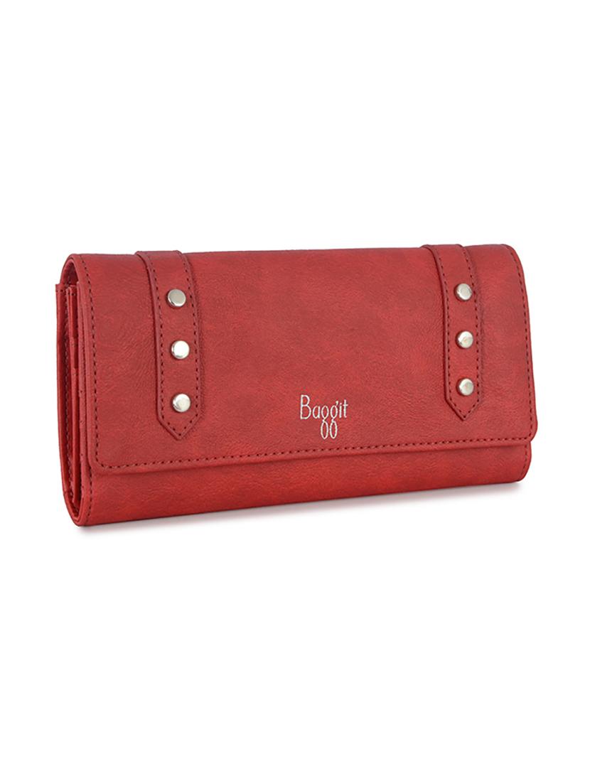 red pvc wallet - 21132904 - Standard Image - 3