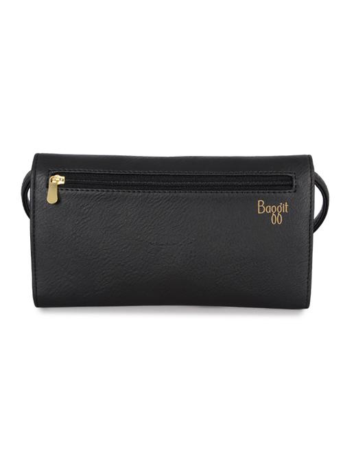 black pvc wallet - 21132927 -  Standard Image - 0