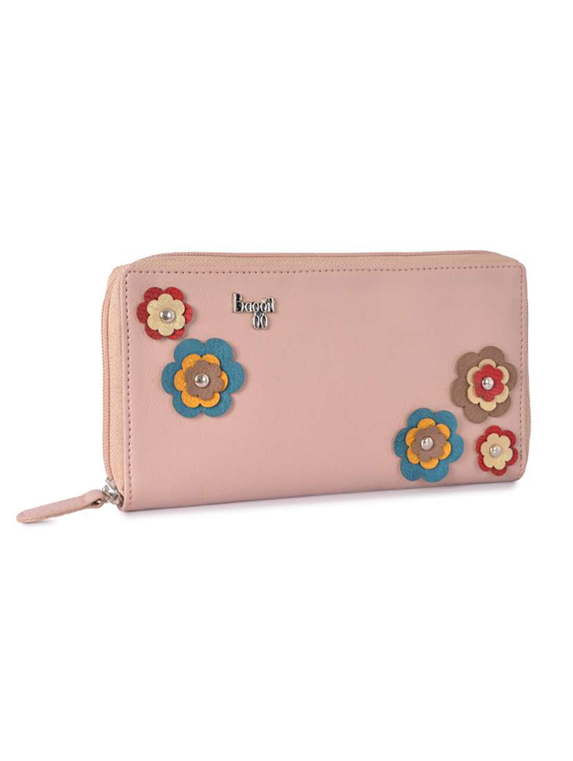 pink pvc wallet - 21132928 - Standard Image - 3