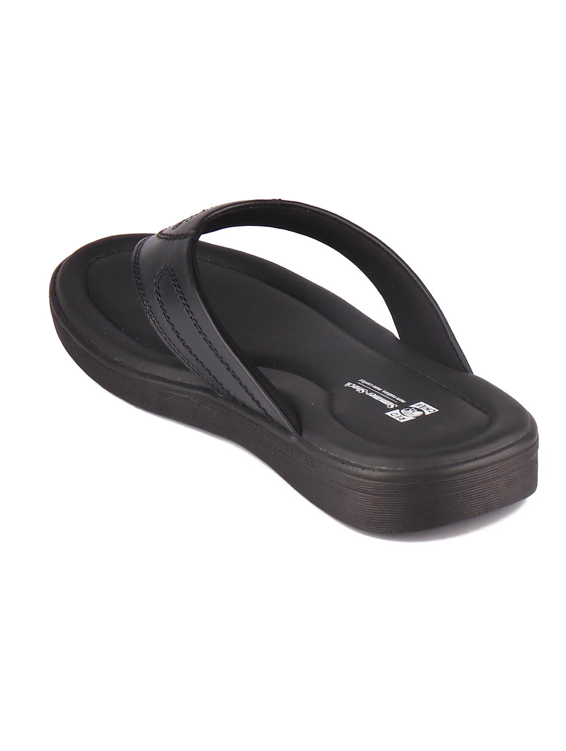 men solid color slip on slipper - 21132944 - Standard Image - 3