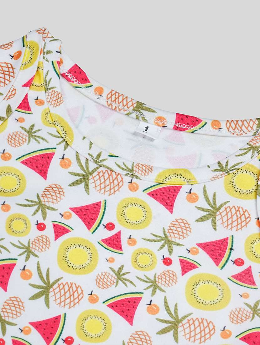 kids pack of 3 printed rompers - 21134744 - Standard Image - 8