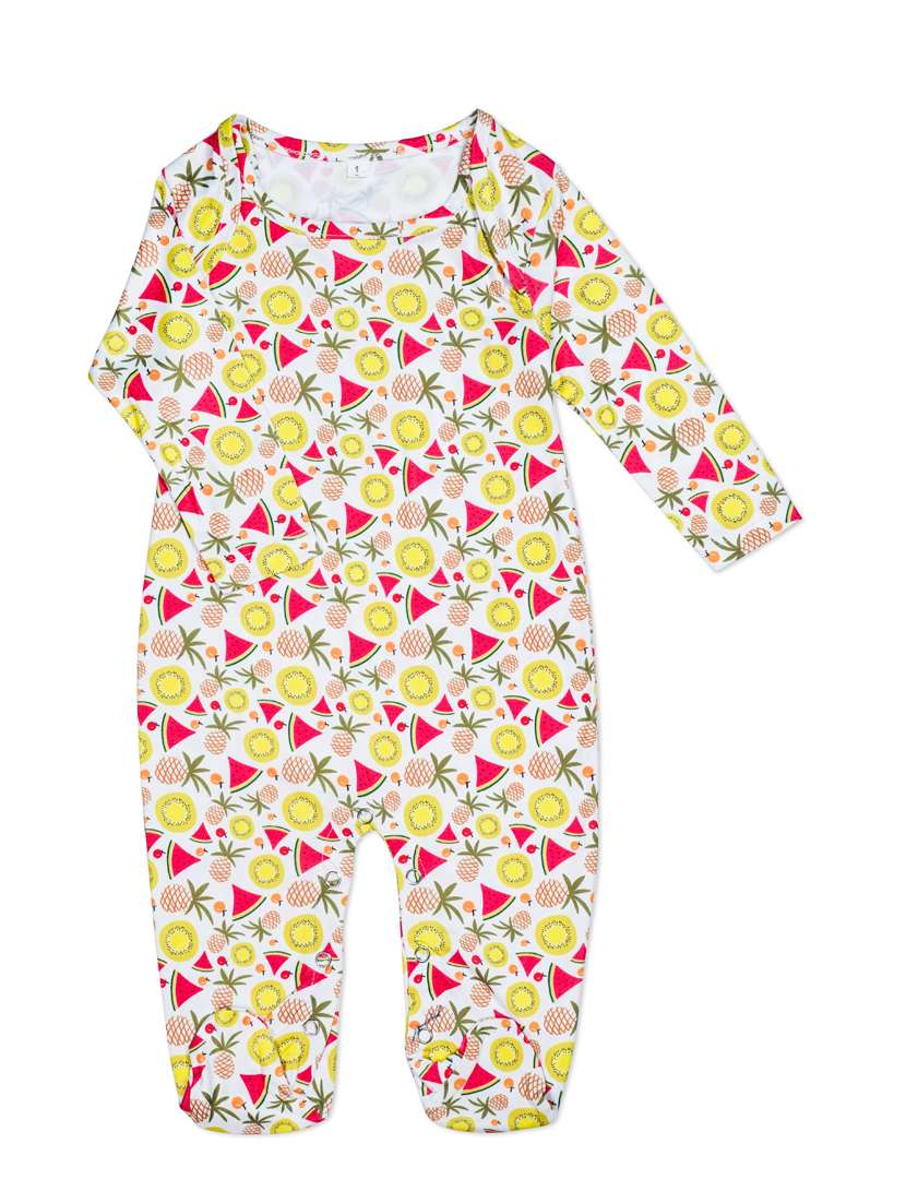 pack of 3 printed casual rompers - 21134746 - Standard Image - 3