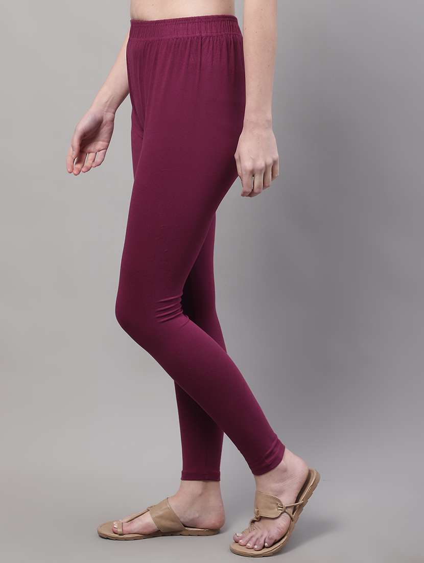 pack of 2 solid multi coloured leggings - 21134847 - Standard Image - 3