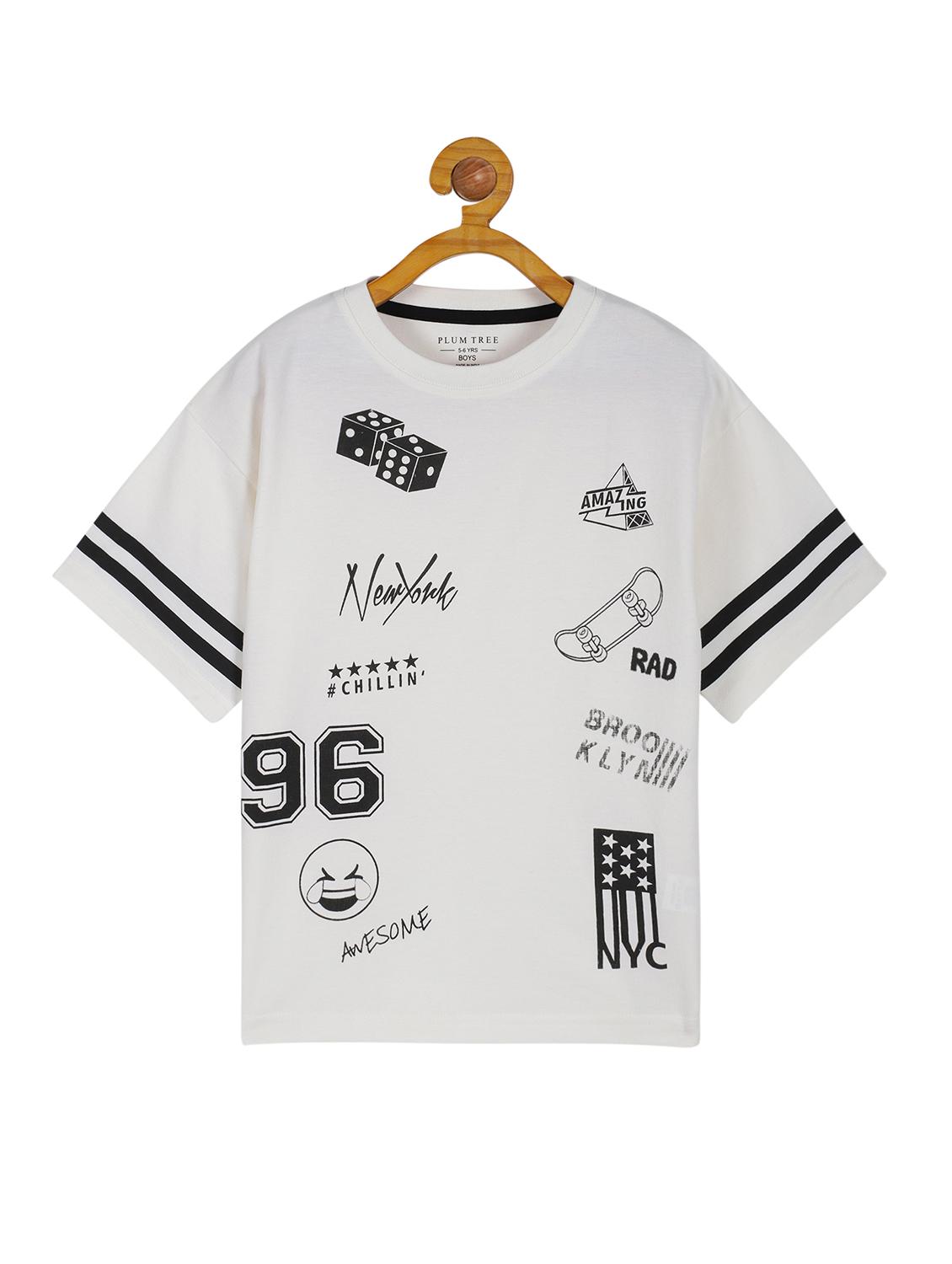 kids pack of 2 printed t-shirt - 21134932 - Standard Image - 3