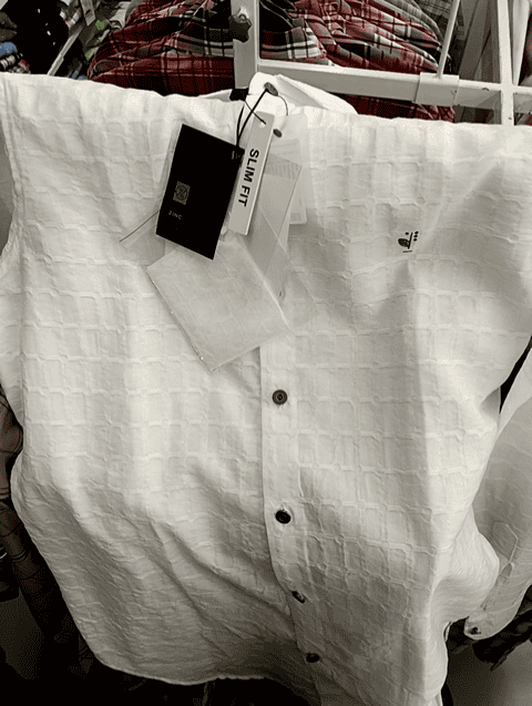 assorted dobby casual shirt - 21135019 - Zoom Image - 0