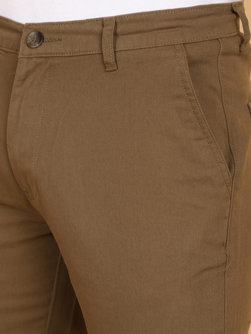 men solid mid rise jogger - 21135042 - Standard Image - 5