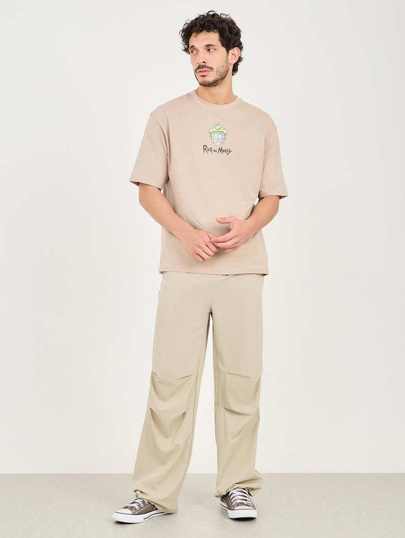 men check print t-shirt - 21135418 - Standard Image - 3