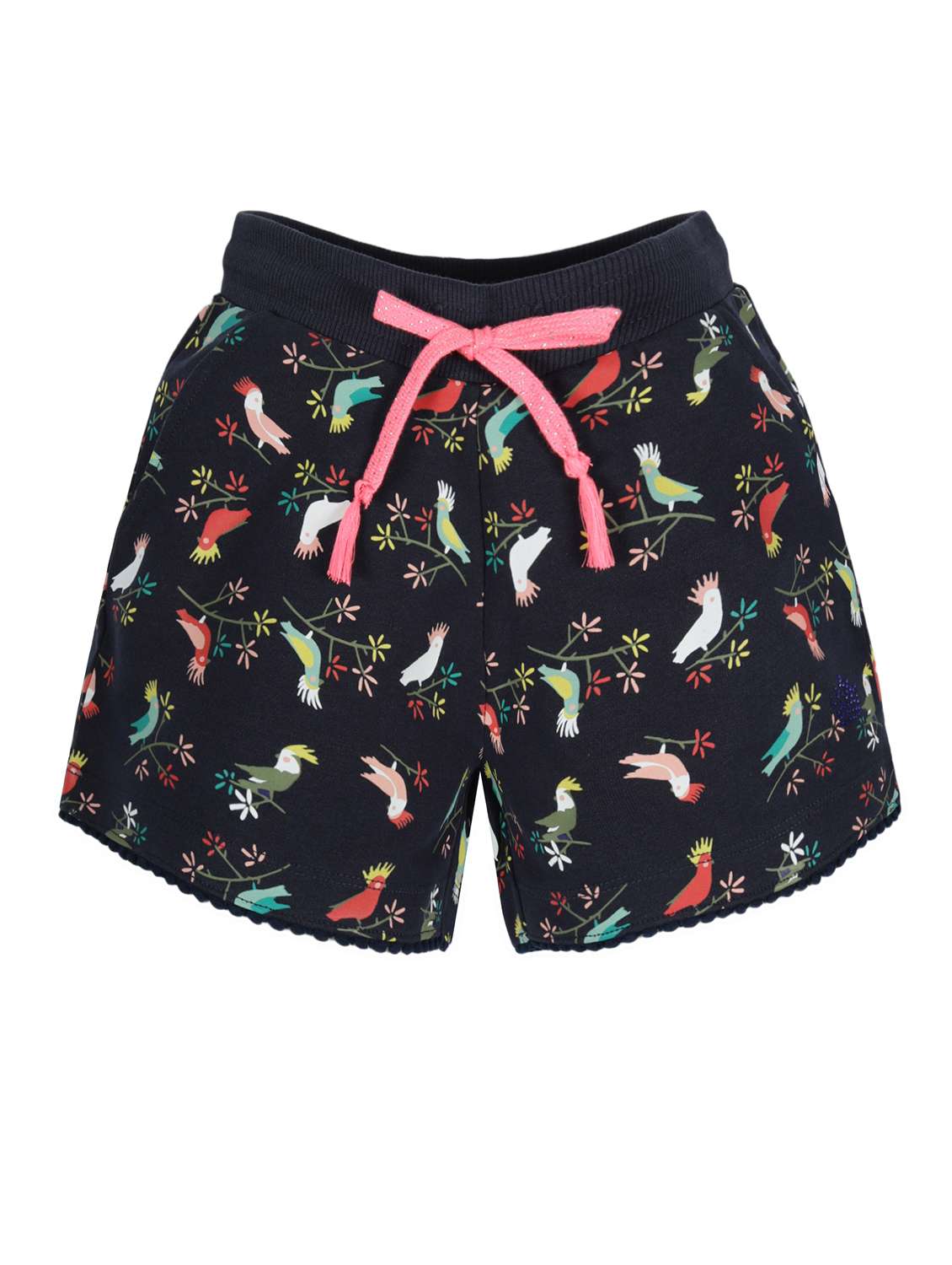 mid rise cotton shorts - 21135930 - Zoom Image - 0