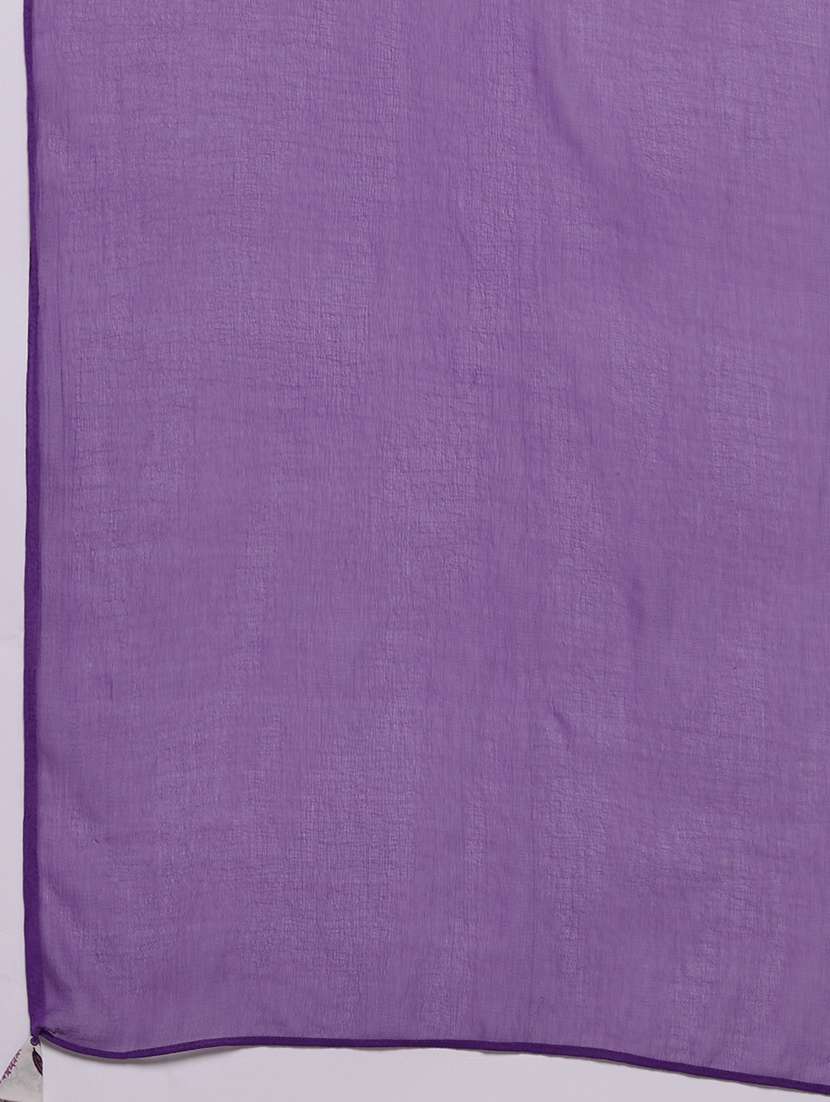 women three quarter sleeve kurta pant with dupatta set - 21136009 -  Standard Image - 5