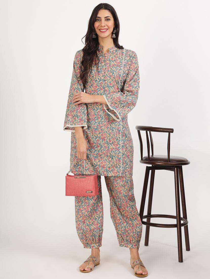women printed kurta salwar set - 21136608 - Zoom Image - 0