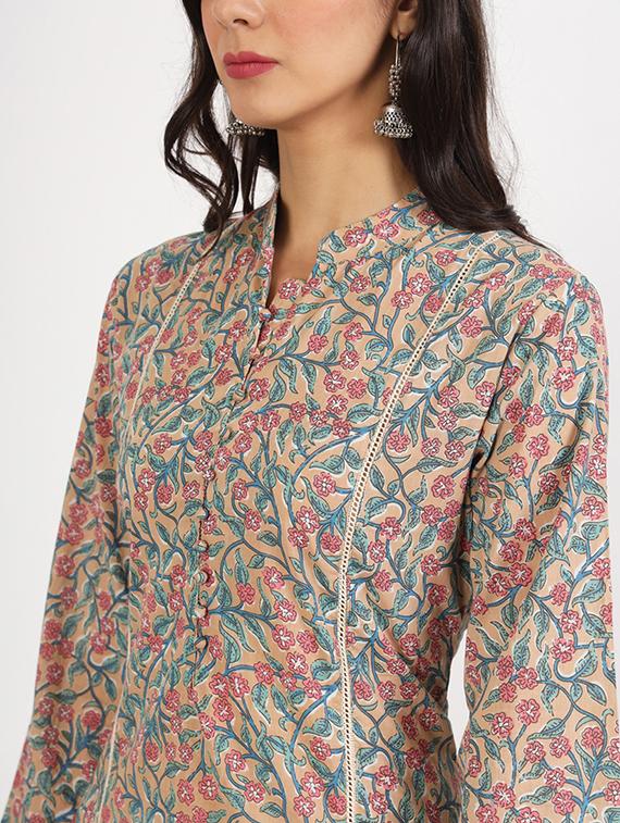 women printed kurta salwar set - 21136608 - Standard Image - 5
