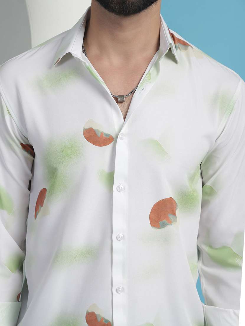 men printed casual shirt - 21137867 -  Standard Image - 5