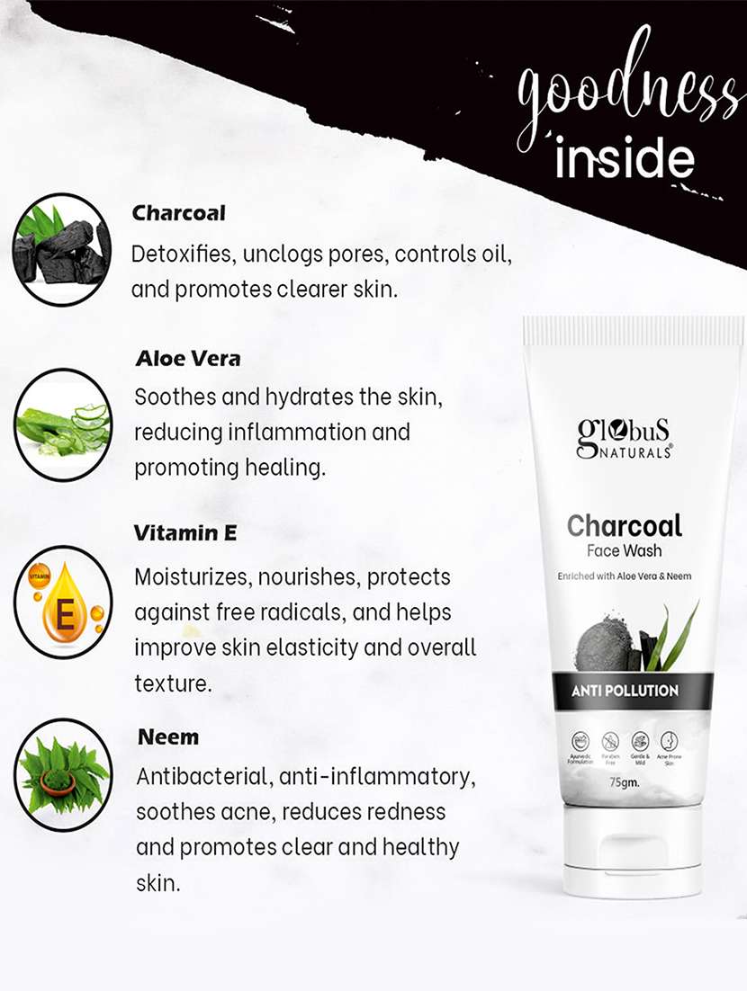 set of 3 globus naturals face wash combo  - 21139681 -  Standard Image - 5