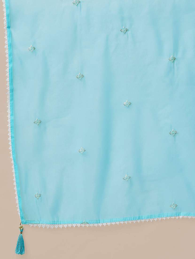 women embroidered kurta pant set with dupatta - 21139866 -  Standard Image - 5