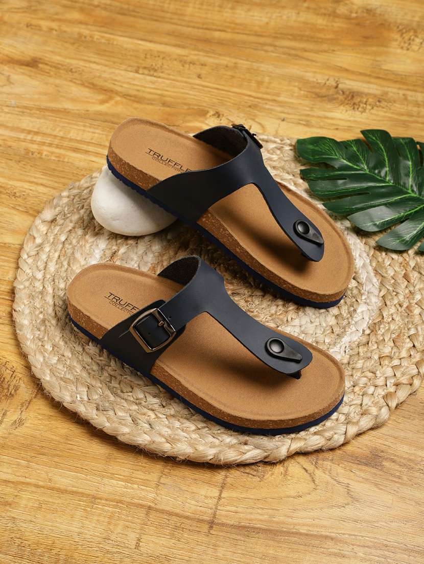 navy blue slides flip flops
