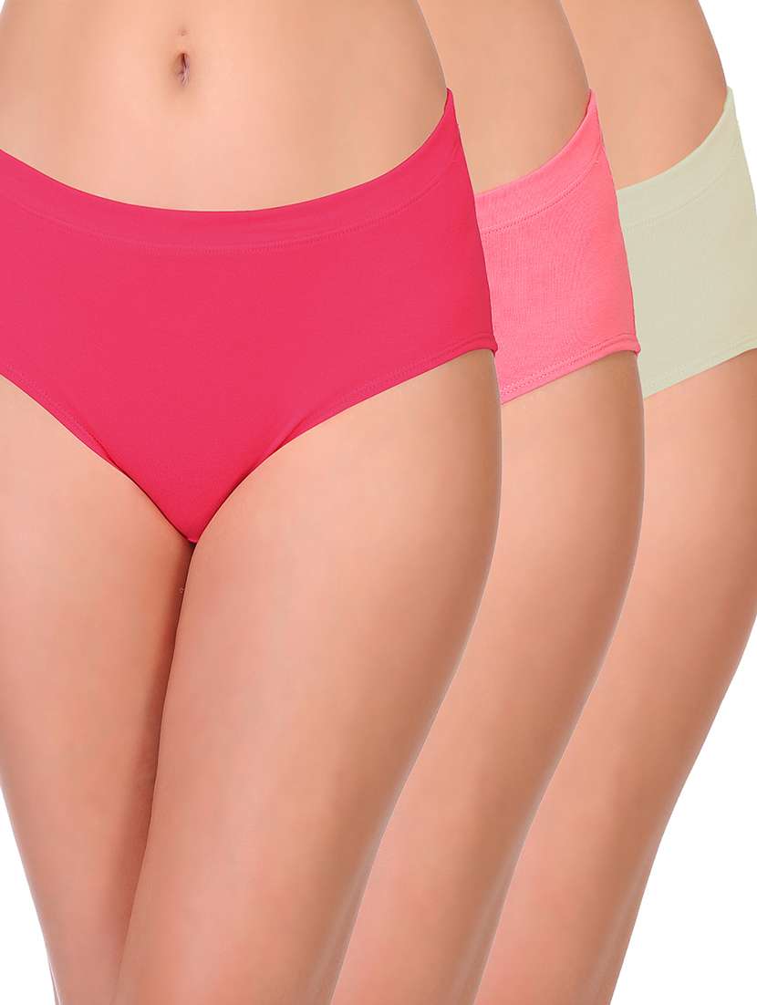 pack of 3 solid hipster panties - 21140232 - Zoom Image - 0