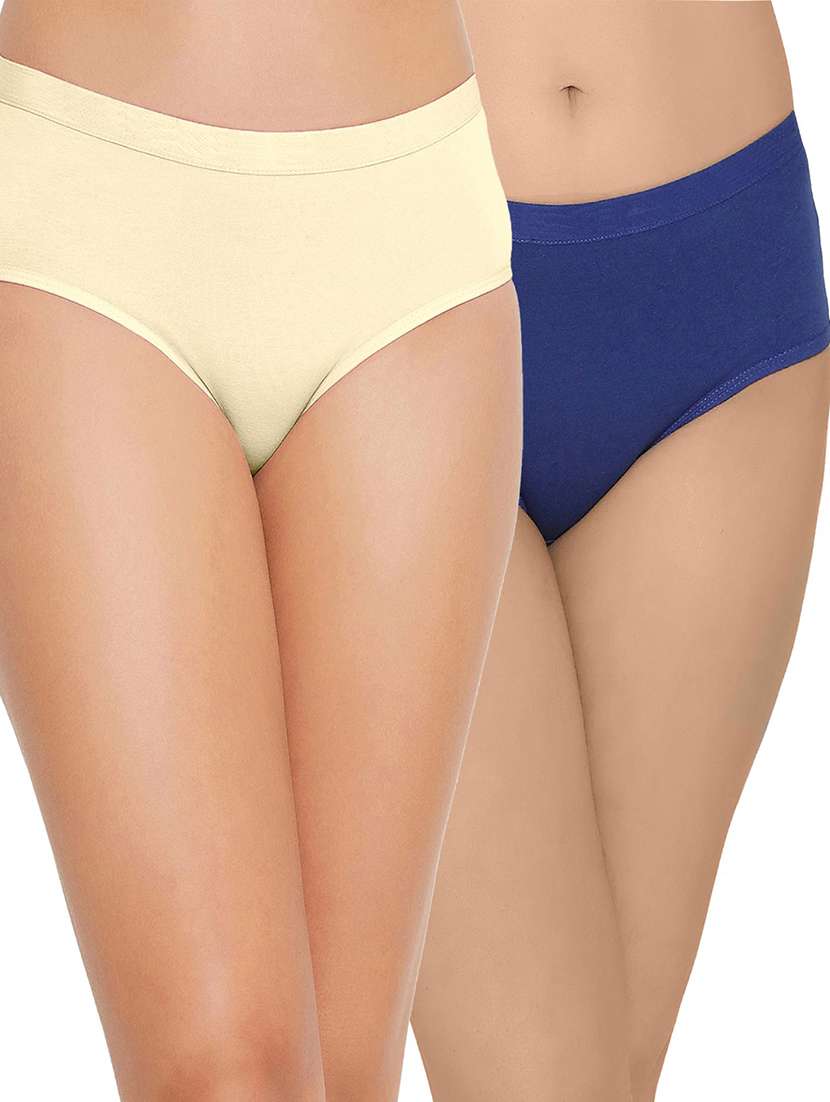 pack of 2 solid hipster panties