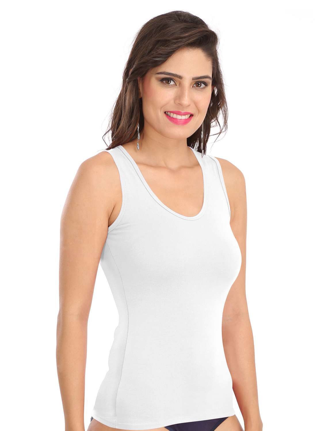 pack of 3 solid camisoles - 21140428 -  Standard Image - 3