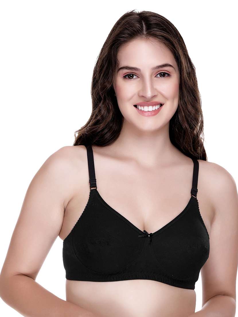 women solid set of 2 minimizer bra - 21140944 -  Standard Image - 3