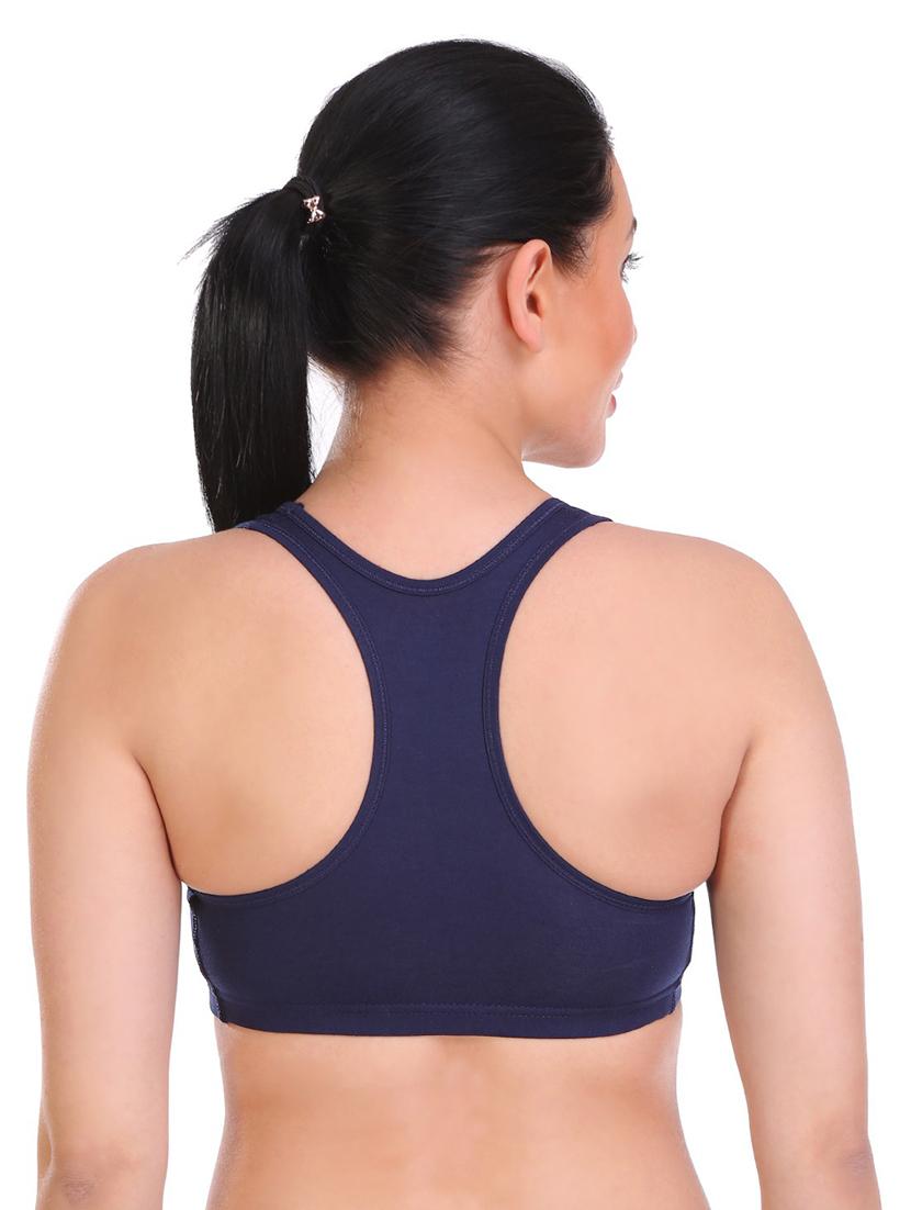 women solid set of 2 sports bra - 21140965 - Standard Image - 3