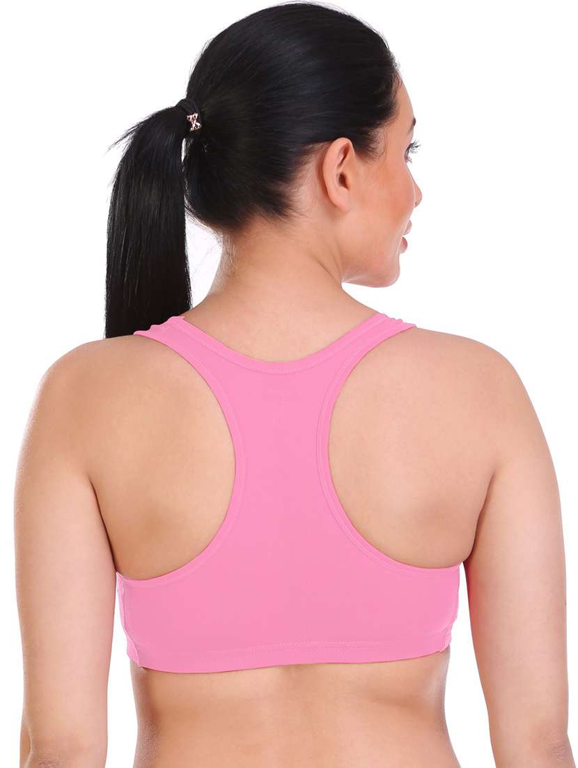 women solid set of 2 sports bra - 21140988 -  Standard Image - 3