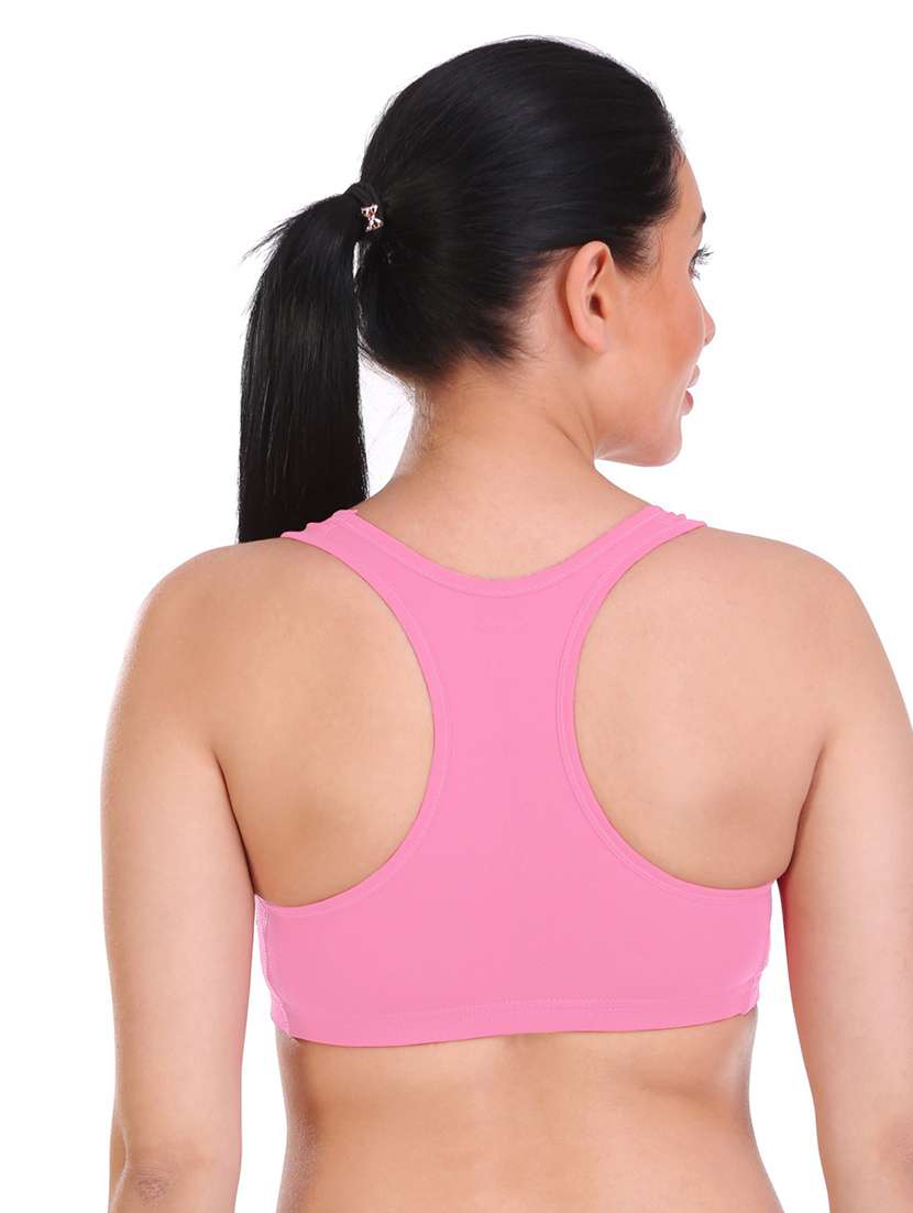 women solid set of 2 sports bra - 21140991 -  Standard Image - 3
