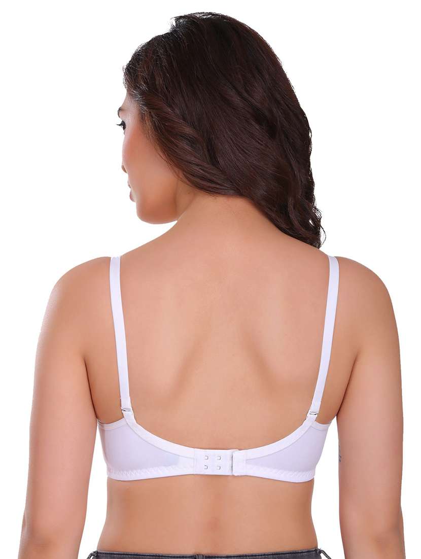 women pack of 2 solid regular bra - 21141369 -  Standard Image - 3