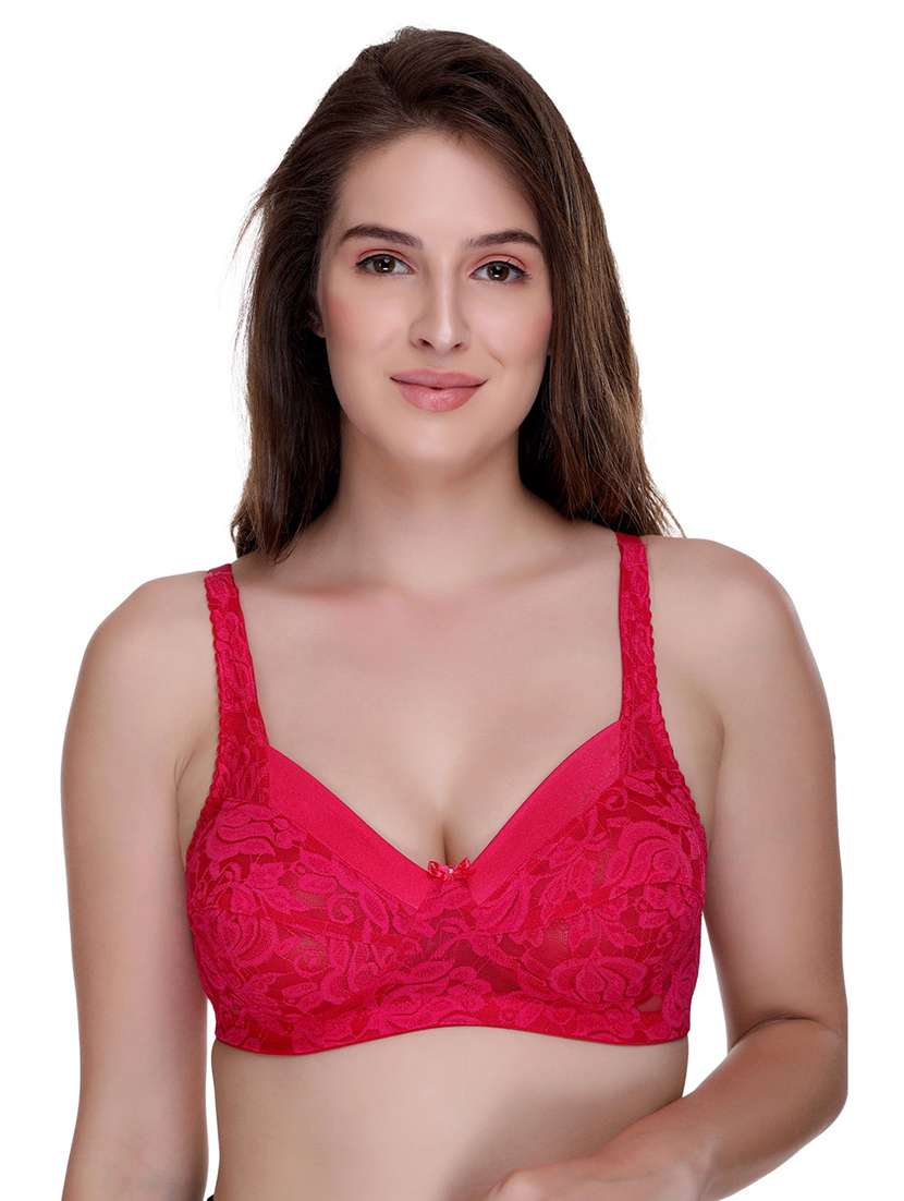 women pack of 2 self-designed regular bra - 21141422 -  Standard Image - 3