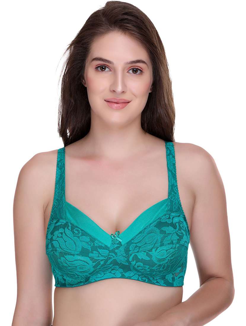 women green self-designed regular bra
