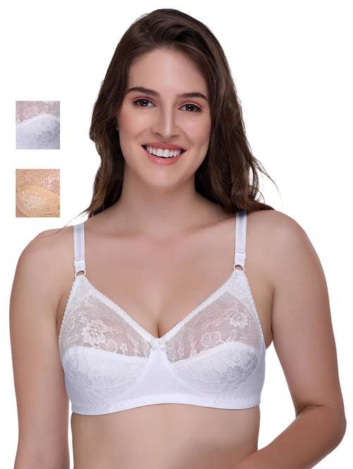 women self design bra combo - 21141438 -  Standard Image - 0
