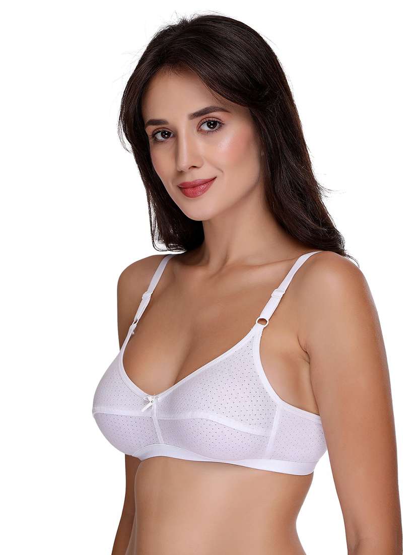 women pack of 2 solid bra - 21142136 -  Standard Image - 3