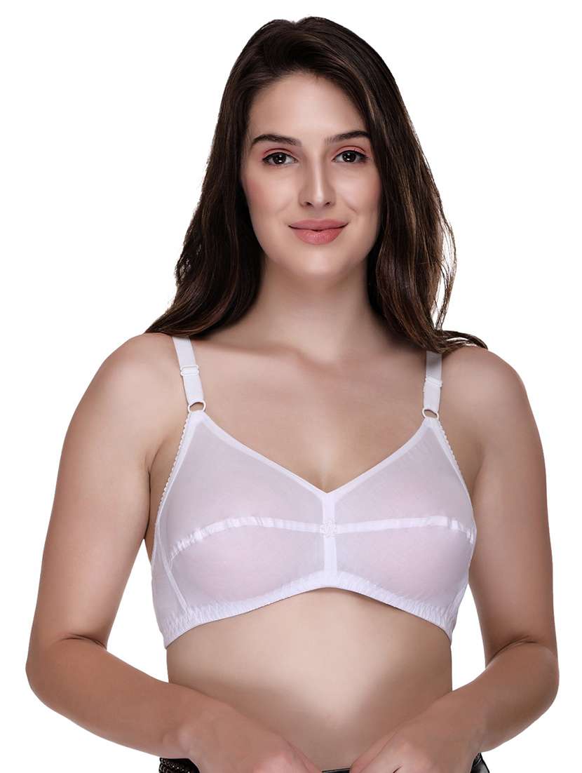 women pack of 2 solid bra - 21142213 -  Standard Image - 3
