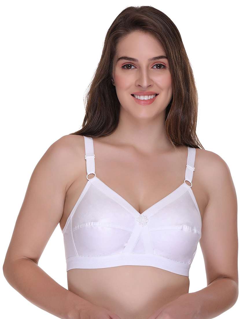 women pack of 2 solid bra - 21142214 -  Standard Image - 3