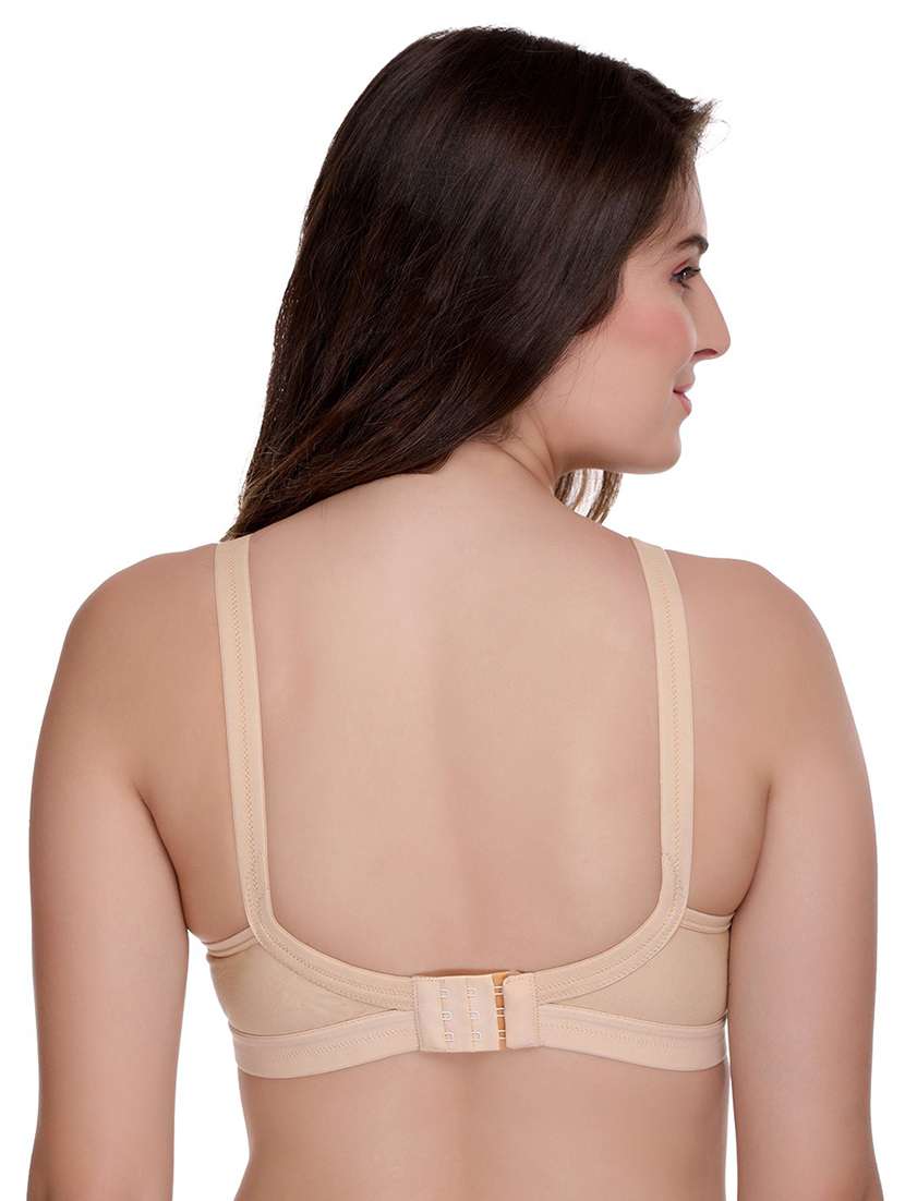 women pack of 2 solid bra - 21142219 -  Standard Image - 3