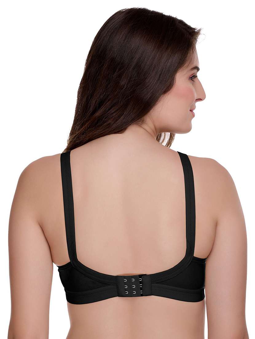 women pack of 2 solid bra - 21142221 -  Standard Image - 3