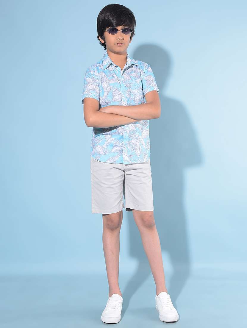 turquoise viscose shirt - 21142838 -  Standard Image - 3