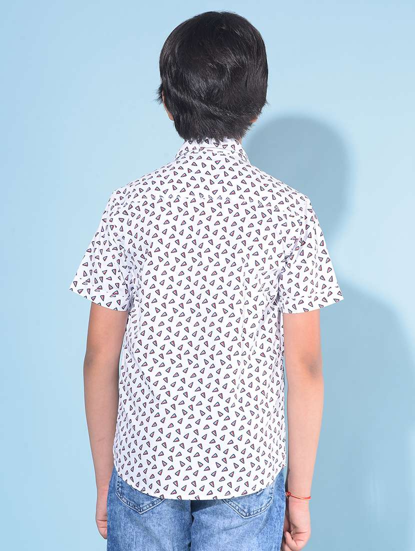 white cotton shirt - 21142860 -  Standard Image - 3