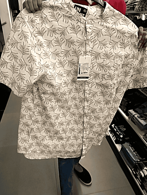 assorted slub casual shirt - 21143413 - Zoom Image - 0